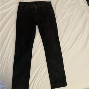 RVCA Faded black corduroy pants